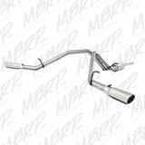 MBRP cat-back exhaust system fits Chevy Silverado 1500 aluminized steel S5056AL