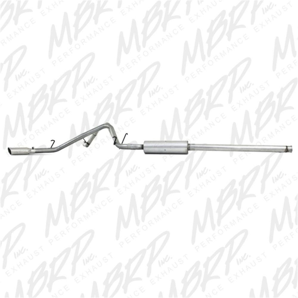 MBRP cat-back exhaust system fits Chevy Silverado 1500 aluminized steel S5056AL