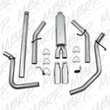 MBRP cat-back exhaust system fits Chevy Silverado 1500 aluminized steel S5056AL
