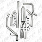 MBRP cat-back exhaust system fits Chevy Silverado 1500 Armor Plus Series T409 stainless steel S5056409