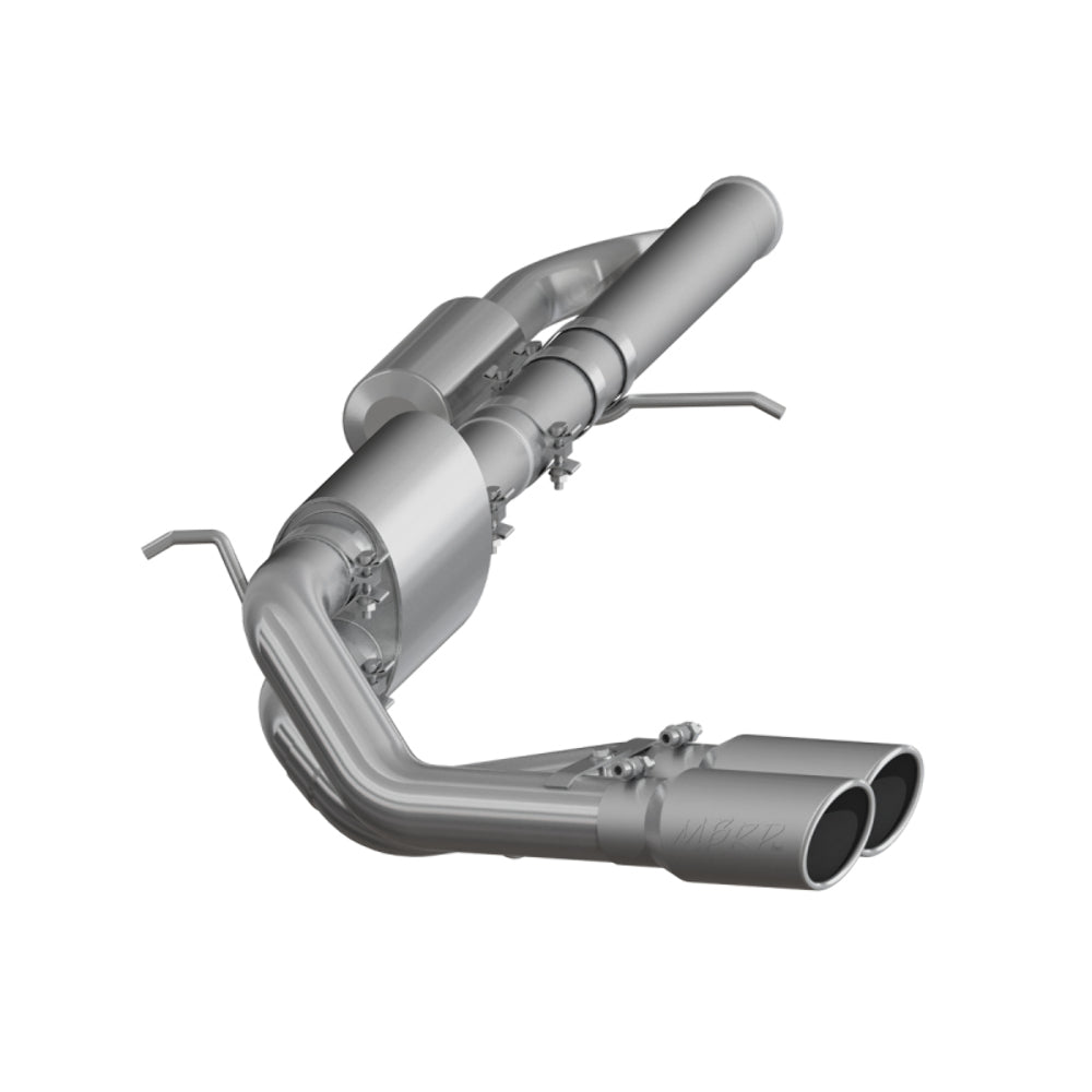 MBRP cat-back exhaust system fits Chevy Silverado 1500 Armor Pro Series T304 stainless steel S5081304
