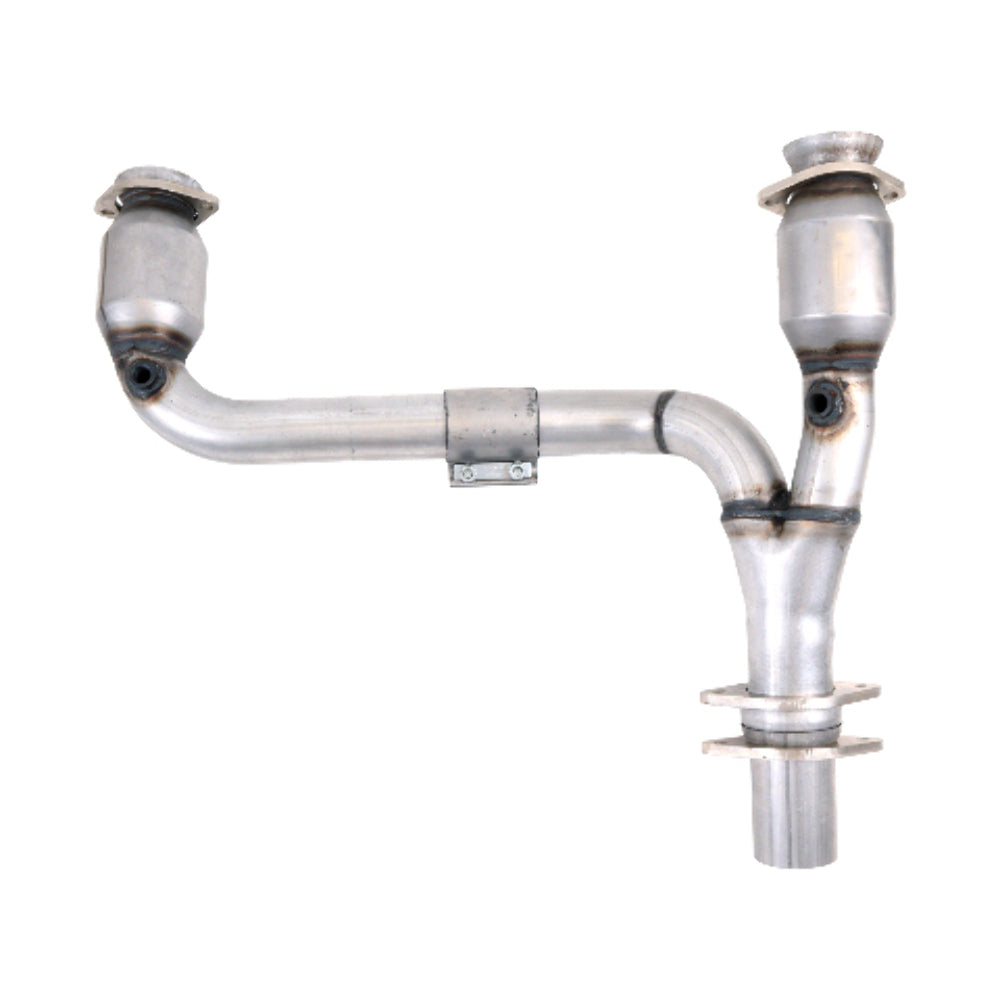 t Fits 09-24 Ram 1500 5.7 Short Y-Pipe w/High Flow Catalytic For Long Tubes-19501 BBK Performance