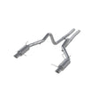 MBRP cat-back exhaust system fits Ford Mustang dual split rear exit Armor Plus Series T409 stainless steel S7258409