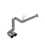 MBRP filter-back exhaust system fits Ford F-250 single side exit Armor Plus Series T409 stainless steel S6288409