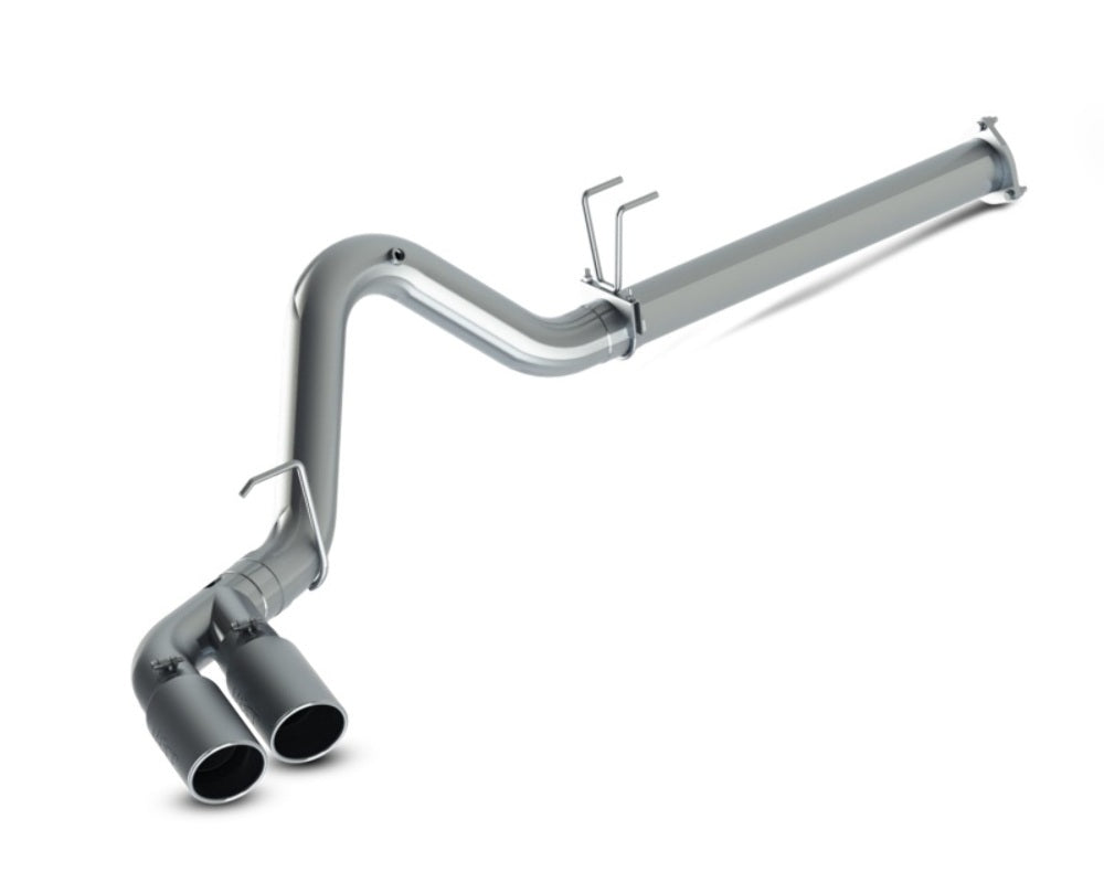 MBRP filter-back exhaust system fits Ford F-250 single side exit Armor Plus Series T409 stainless steel S6288409