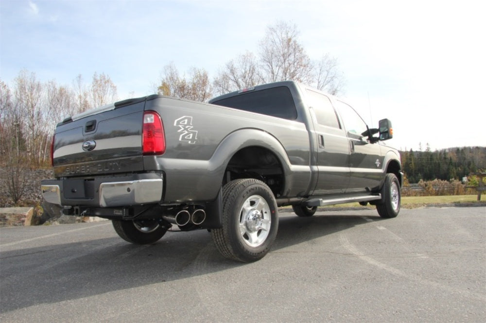 MBRP filter-back exhaust system fits Ford F-250 single side exit Armor Plus Series T409 stainless steel S6288409