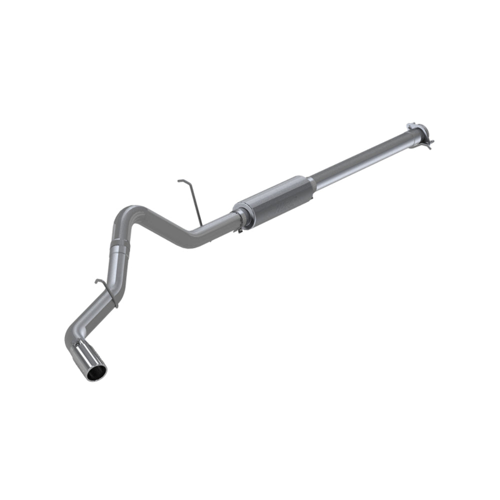 MBRP cat-back exhaust system fits Chevy Silverado 2500 single side exit Armor Plus Series T409 stainless steel S5076409