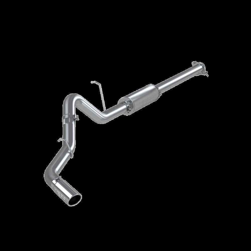 MBRP cat-back exhaust system fits Chevy Silverado 2500 single side exit Armor Plus Series T409 stainless steel S5076409