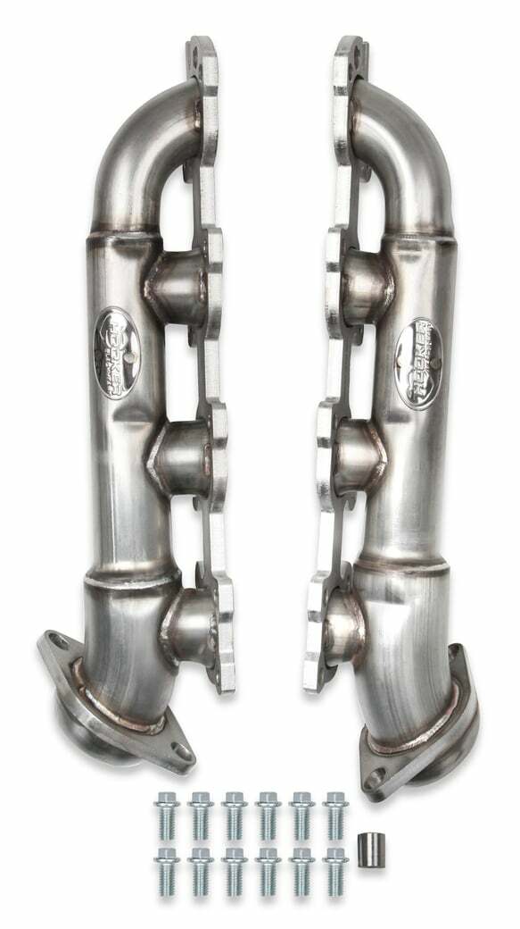 Hooker 2011-2021 Jeep Grand Cherokee Shorty Headers 5.7L BlackHeart 70305304-RHKR black stainless steel shorty