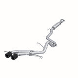 MBRP cat-back exhaust system Armor Plus Series T409 stainless steel S47034CF