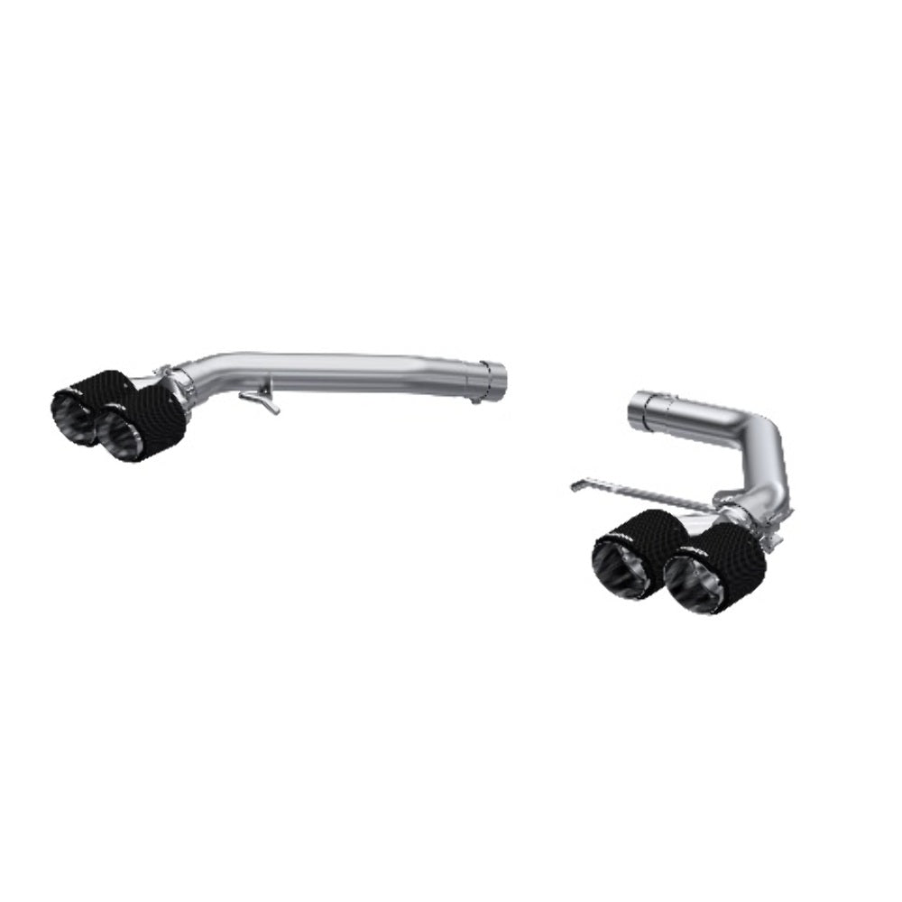 t Fits 14-17 Audi SQ5 2.5" Axle Back Dual Split Rear w/Carbon Fiber Tips-S56033CF MBRP Exhaust