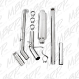 MBRP cat-back exhaust system fits Chevy Silverado 1500 single side exit Armor Plus Series T409 stainless steel S5080409