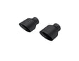 t Fits 15-16 Charger 5" OD SEC 70 inlet 7.7" Dual Wall Angle Cut BLK-T5197BLK MBRP Exhaust