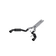 MBRP performance muffler fits Ford Mustang dual split rear exit aluminized steel S7278BLK 4.5 inch inlet/outlet