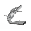 MBRP cat-back exhaust system fits Chevy Silverado 1500 Armor Plus Series T409 stainless steel S5081409