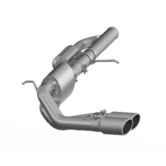 MBRP cat-back exhaust system fits Chevy Silverado 1500 Armor Plus Series T409 stainless steel S5081409