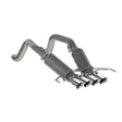 t Fits 15-19 Corvette 3" Dual Muffler Axle Back w/Quad 4" Dual Wall Tips-S7030304 MBRP Exhaust