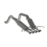 t Fits 15-19 Corvette 3" Dual Muffler Axle Back w/Quad 4" Dual Wall Tips-S7030304 MBRP Exhaust
