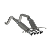 t Fits 15-19 Corvette 3" Dual Muffler Axle Back w/Quad 4" Dual Wall Tips-S7030304 MBRP Exhaust