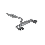MBRP cat-back exhaust system Armor Pro Series T304 stainless steel S46053CF