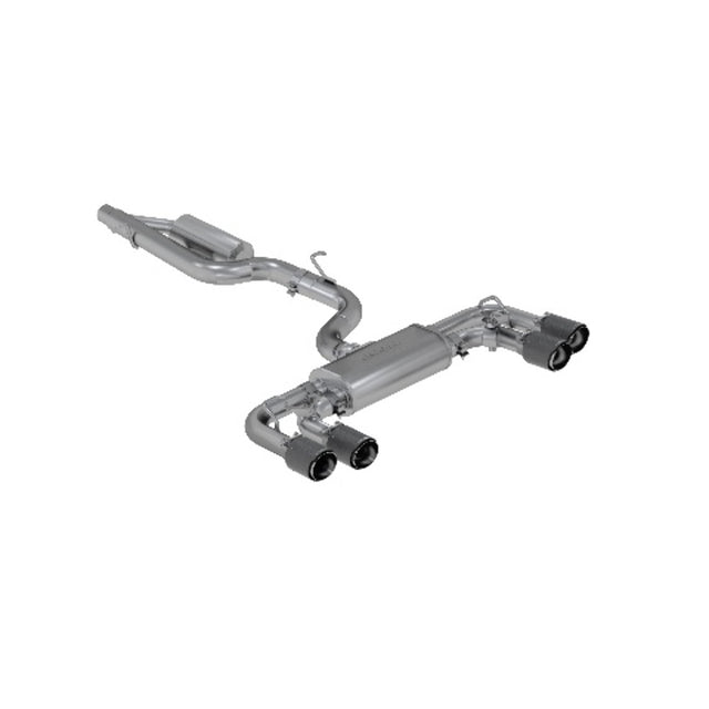 MBRP cat-back exhaust system Armor Pro Series T304 stainless steel S46053CF