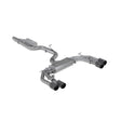 MBRP cat-back exhaust system Armor Pro Series T304 stainless steel carbon fiber tip S46043CF