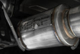 MBRP performance muffler dual split rear exit Armor Pro Series T304 stainless steel carbon fiber tip S44073CF 3.5 inch inlet/outlet