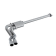 MBRP performance muffler fits Ford F-150 single side exit Armor Plus Series T409 stainless steel S5260409
