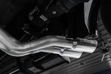 MBRP cat-back exhaust system fits Ford F-150 aluminized steel S5262BLK
