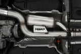 MBRP cat-back exhaust system Armor Pro Series T304 stainless steel carbon fiber tip S46183CF 5 inch inlet 2.5 inch outlet