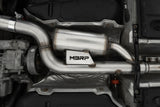 MBRP cat-back exhaust system Armor Pro Series T304 stainless steel carbon fiber tip S46183CF 5 inch inlet 2.5 inch outlet