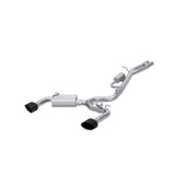 MBRP cat-back exhaust system dual split rear exit Armor Pro Series T304 stainless steel S46103BC