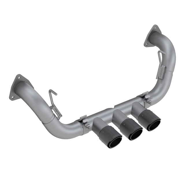 MBRP cat-back exhaust system Armor Pro Series T304 stainless steel carbon fiber tip S49003CF 2.5 inch inlet/outlet