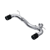 MBRP axle-back exhaust system dual rear exit Armor Pro Series T304 stainless steel carbon fiber tip S45003CF