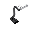 MBRP filter-back exhaust system fits Ford F-250 single side exit aluminized steel S6290BLK