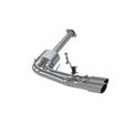 MBRP cat-back exhaust system fits Ford F-150 single side exit aluminized steel S5260AL