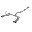 MBRP cat-back exhaust system fits Subaru WRX dual split rear exit Armor Pro Series T304 stainless steel S4800304