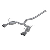 MBRP cat-back exhaust system fits Subaru WRX dual split rear exit Armor Pro Series T304 stainless steel S4800304