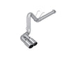 MBRP filter-back exhaust system fits Ford F-250 single side exit aluminized steel S6290AL