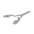MBRP performance muffler fits Ford Mustang aluminized steel S7207AL