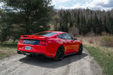 MBRP cat-back exhaust system fits Ford Mustang Armor Pro Series T304 stainless steel carbon fiber tip S72073CF