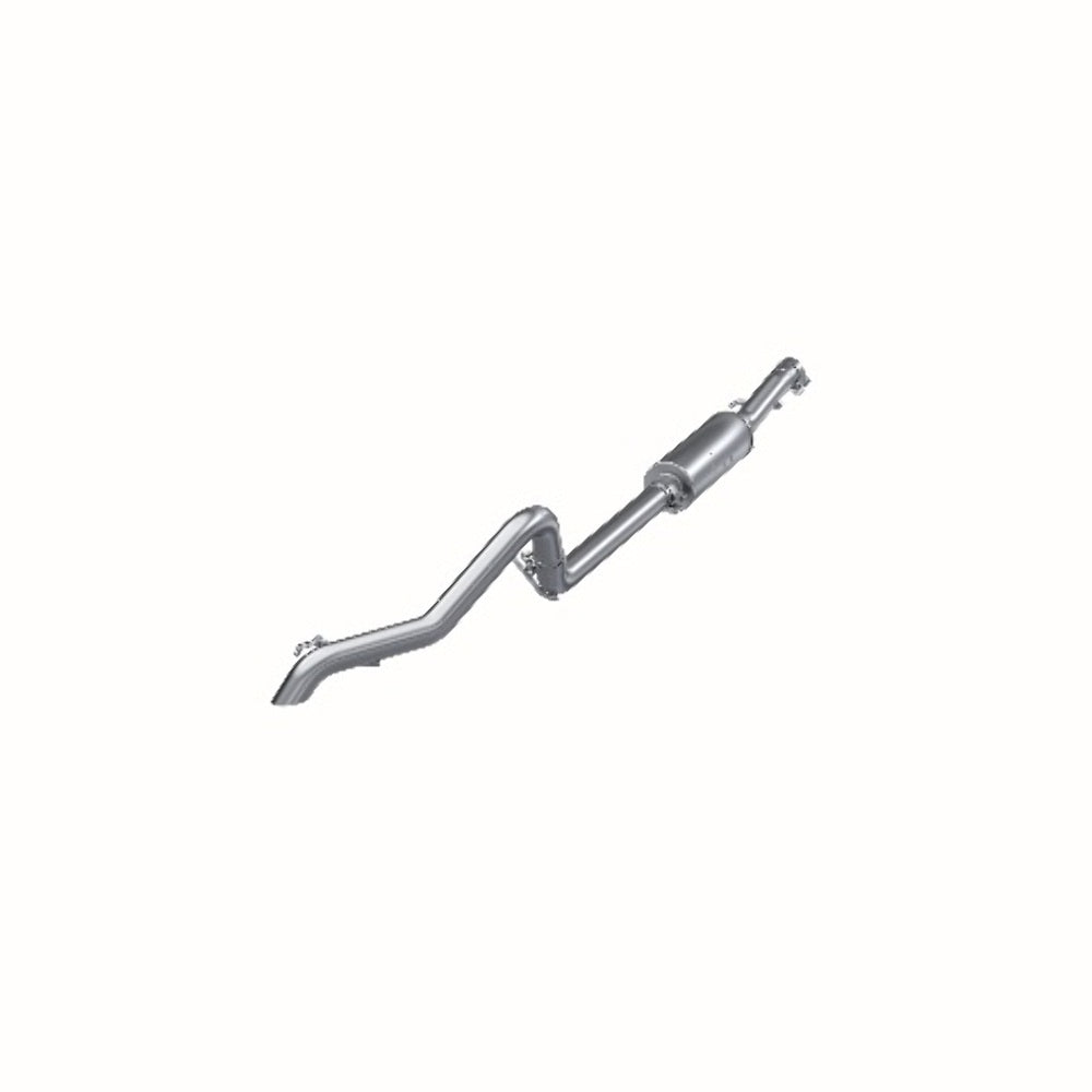 MBRP cat-back exhaust system fits Jeep Wrangler aluminized steel S5530AL