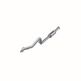 MBRP cat-back exhaust system fits Jeep Wrangler aluminized steel S5530AL