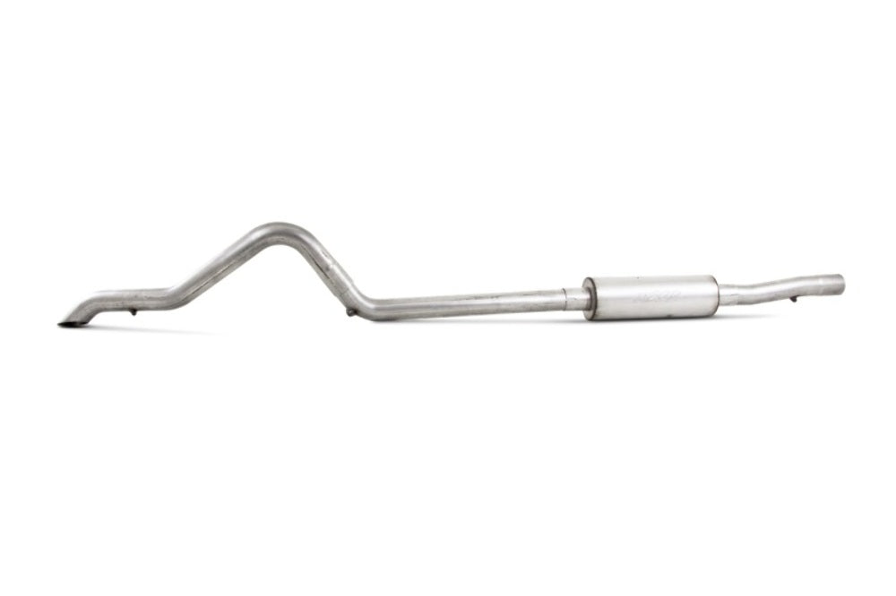 MBRP cat-back exhaust system fits Jeep Wrangler aluminized steel S5530AL