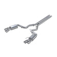 MBRP cat-back exhaust system fits Ford Mustang Armor Pro Series T304 stainless steel S7205304