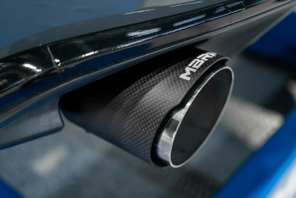 t Fits 19-21 Volkswagen Jetta 3" Cat Back Dual Split Rearwith Carbon Tips-S46083CF MBRP Exhaust