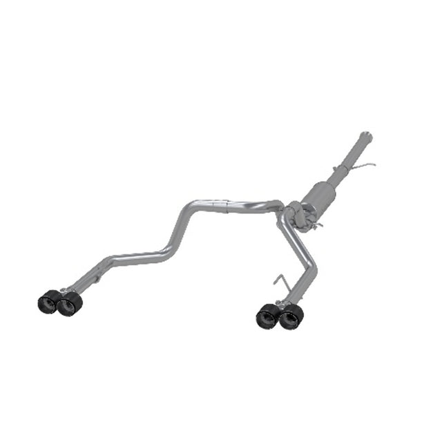 MBRP cat-back exhaust system fits 2019-2023 Chevy Silverado 1500 dual split rear exit Armor Pro Series T304 stainless steel S50053CF 2.5 inch inlet/outlet