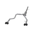 MBRP cat-back exhaust system fits Chevy Silverado 1500 dual split rear exit Armor Pro Series T304 stainless steel S50043CF 2.5 inch inlet/outlet