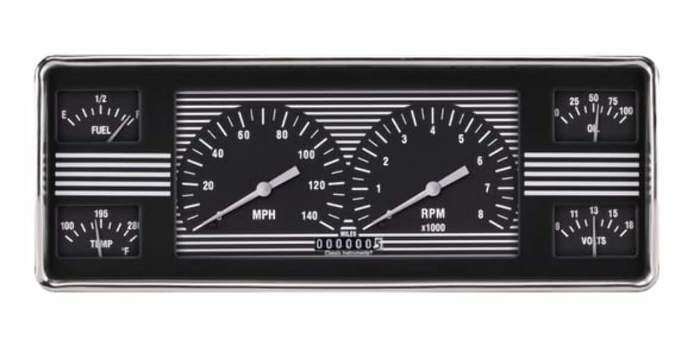Classic Instruments Speedometer for Ford black