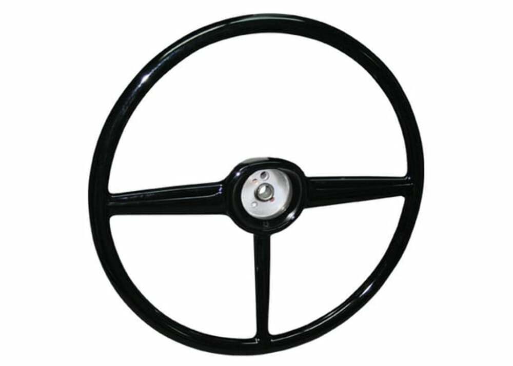 1947-1953 Chevrolet Truck; Steering Wheel - Black STR4753